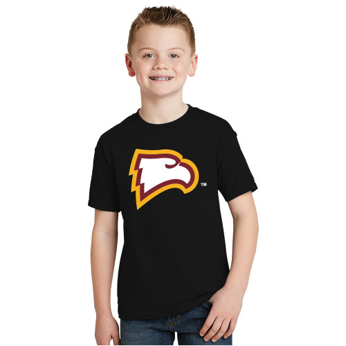  Youth Black T Shirt - Primary Mark