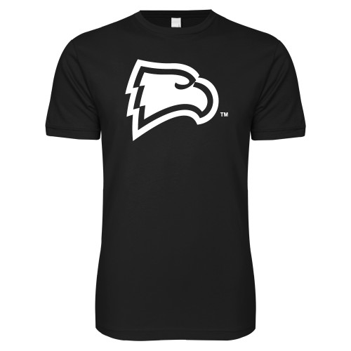  Next Level Black SoftStyle T Shirt - Primary Mark