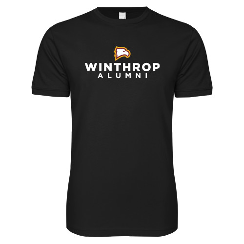  Next Level Black SoftStyle T Shirt - WU Alumni
