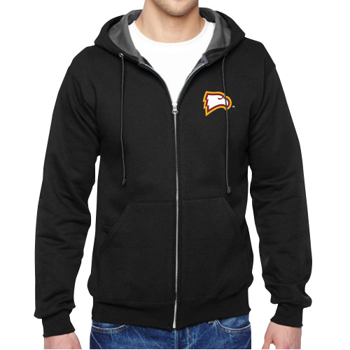  Black Fleece Full Zip Hoodie - Primary Mark