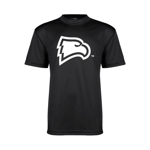  Youth Performance Black Tee - Primary Mark