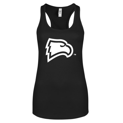  Next Level Womens Black Racerback Tank  - Primary Mark