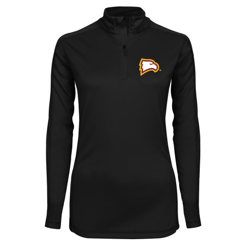 Main Image for  Syntrel Womens Black Interlock 1/4 Zip