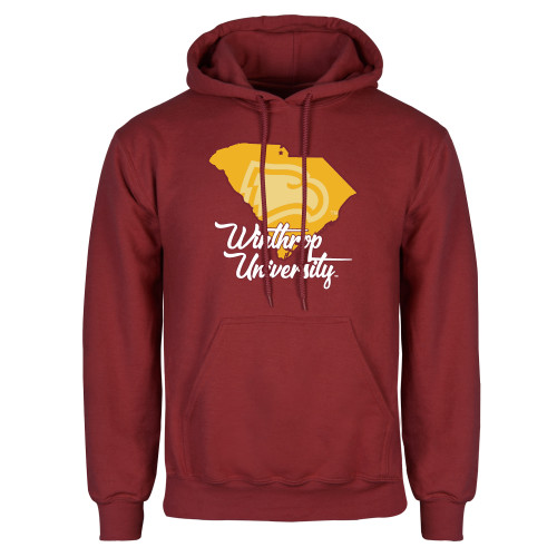  Cardinal Fleece Hoodie - Winthrop University with State of South Carolina