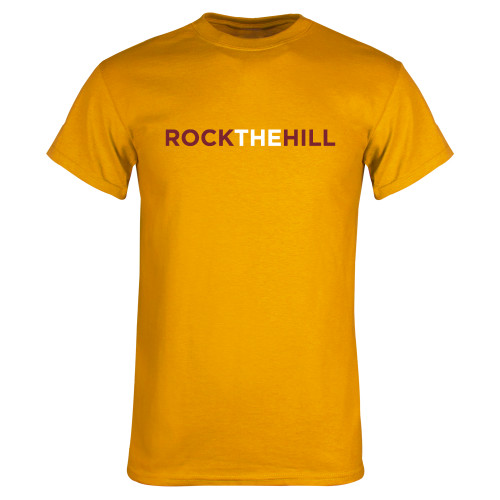  Gold T-Shirt - Rock The Hill