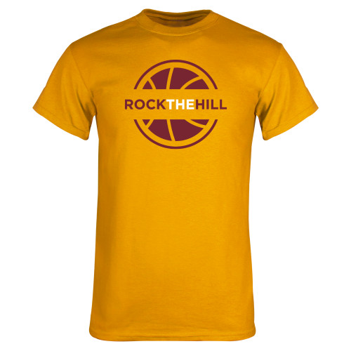  Gold T-Shirt - Rock The Hill One Color Basketball