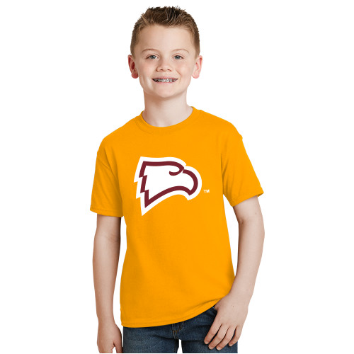  Youth Gold T-Shirt - Primary Mark