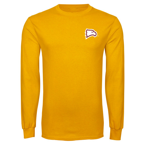  Gold Long Sleeve T Shirt - Primary Mark