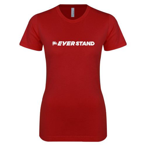  Next Level Womens Cardinal Boyfriend Tee - Ever Stand