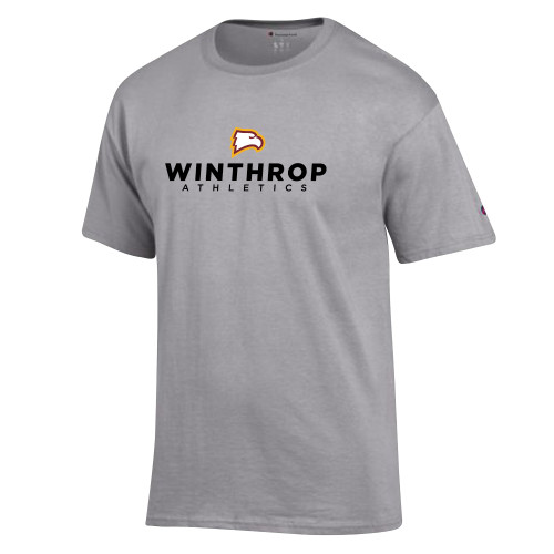  Champion Oxford Grey T Shirt - WU Athletics