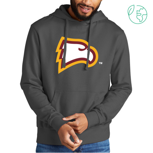  Allmade Dark Grey Organic French Terry Pullover Hoodie - Primary Mark