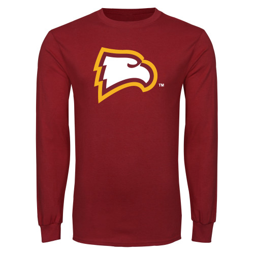  Cardinal Long Sleeve T Shirt - Primary Mark