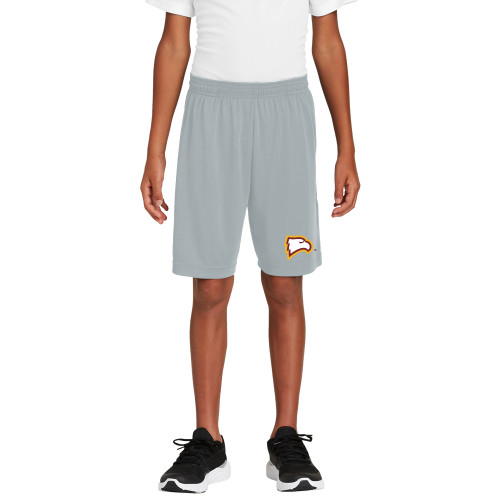  Youth Silver Competitor Shorts - Primary Mark