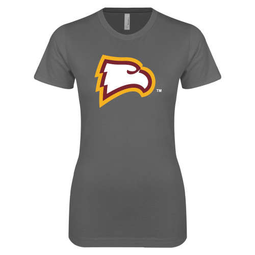  Next Level Womens Charcoal Boyfriend Tee - Primary Mark
