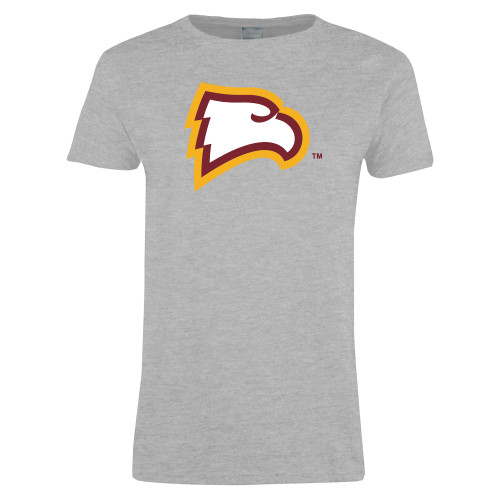  Womens Grey Short Sleeve Tee - Primary Mark