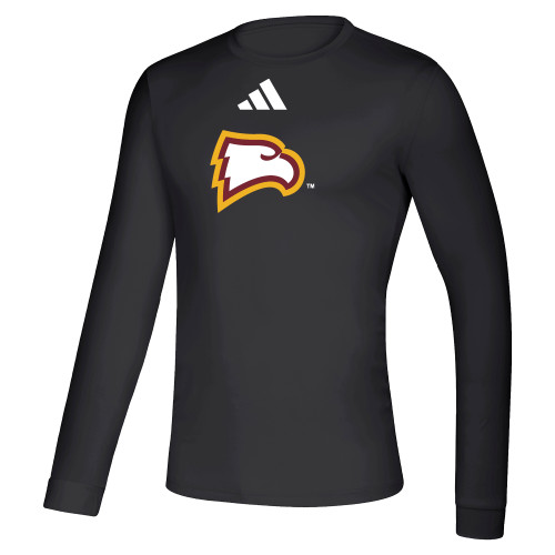  Adidas Black Creator Performance Long Sleeve Tee - Adidas - Primary Mark