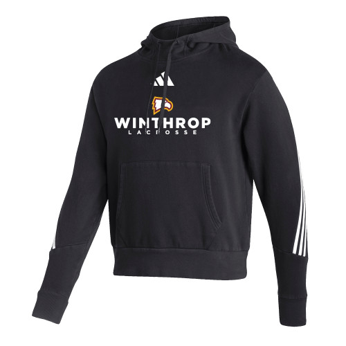  Adidas Black Pullover Hood - Adidas - WU Lacrosse