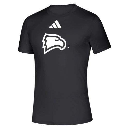  Adidas Black Pregame Performance Tee - Adidas - Primary Mark