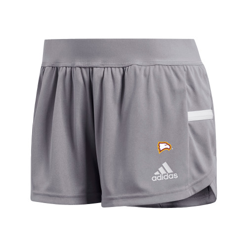  Adidas Womens Grey Split Short - Primary Mark