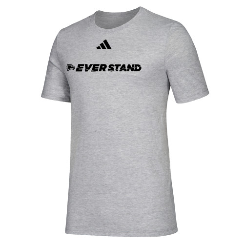 Adidas Medium Grey Heather Fresh Tee - Adidas - Ever Stand