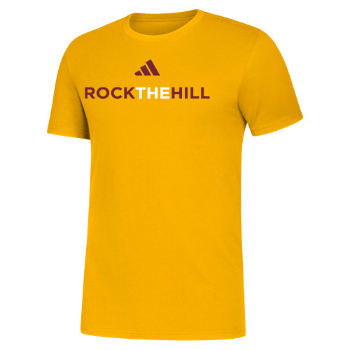  Adidas Collegiate Gold Fresh Tee - Adidas - Rock The Hill