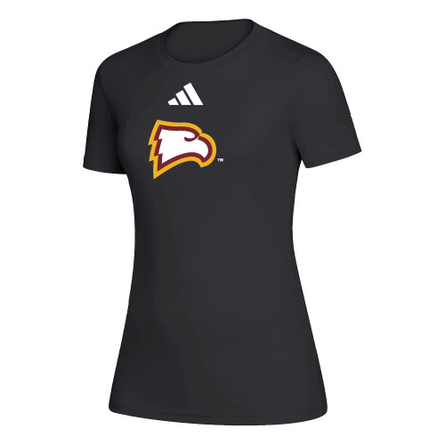  Adidas Womens Black Creator Performance Tee - Adidas - Primary Mark