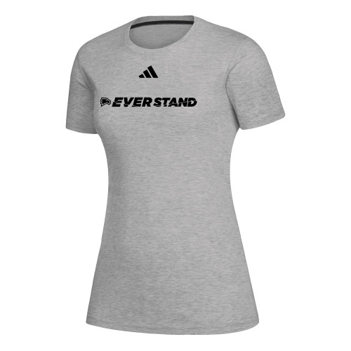  Adidas Womens Medium Heather Grey Creator Performance  Tee - Adidas - Ever Stand