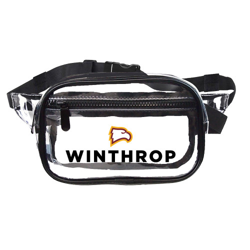  Clear Fanny Pack - Athletic Wordmark Stacked