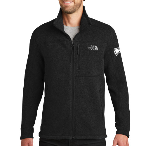  The North Face Black Heather Fleece Jacket - Primary Mark
