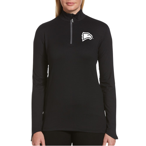  Callaway Womens Black 1/4 Zip Pullover - Primary Mark