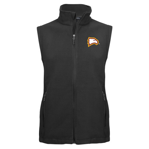  Charcoal Fleece Full Zip Vest - Primary Mark