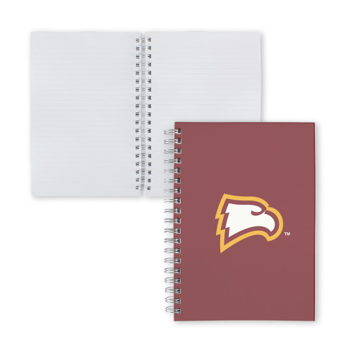  Clear 7 x 10 Spiral Journal Notebook - Primary Mark