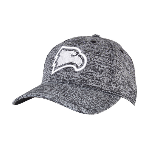  PosiCharge Black/White Electric Heather Hat - Primary Mark