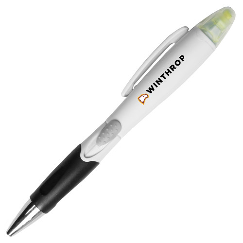  Blossom White Pen/Highlighter - Athletic Wordmark Horizontal