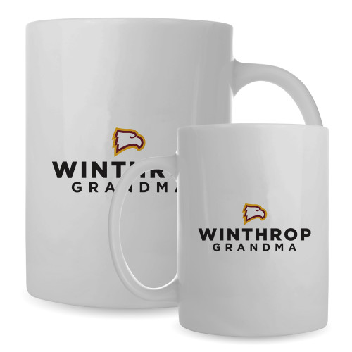  Full Color White Mug 15oz - WU Grandma