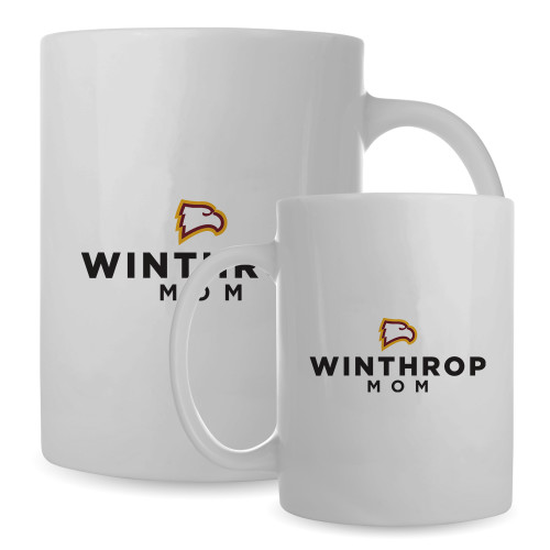  Mom Full Color White Mug 15oz - WU Mom