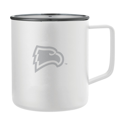  Rover Camp Vacuum Insulated White Mug 14oz - Primary Mark Engraved