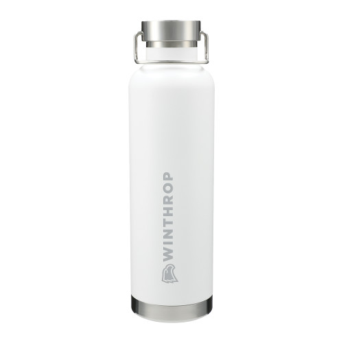  Thor Copper Vacuum Insulated White Bottle 32oz - Athletic Wordmark Horizontal Engraved