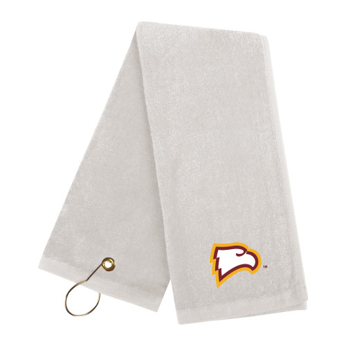  White Golf Towel - Primary Mark