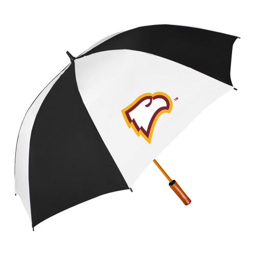  64 Inch Black/White Umbrella - Primary Mark