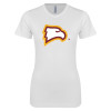 Thumbnail image for  Next Level Womens White Boyfriend Tee
