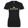Thumbnail image for  Next Level Womens Black Boyfriend Tee