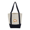 Thumbnail image for  Mini Black Recycled 8oz Cotton Canvas Tote