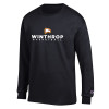 Thumbnail image for  Champion Black Long Sleeve T Shirt