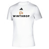 Thumbnail image for  Adidas White Pregame Performance Tee