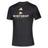 Thumbnail image for  Adidas Black Pregame Performance Tee