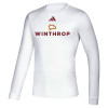 Thumbnail image for  Adidas White Creator Performance Long Sleeve Tee