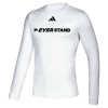 Thumbnail image for  Adidas White Creator Performance Long Sleeve Tee