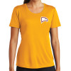 Thumbnail image for  Womens Gold Performance Short Sleeve Tee