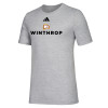 Thumbnail image for  Adidas Medium Grey Heather Fresh Tee